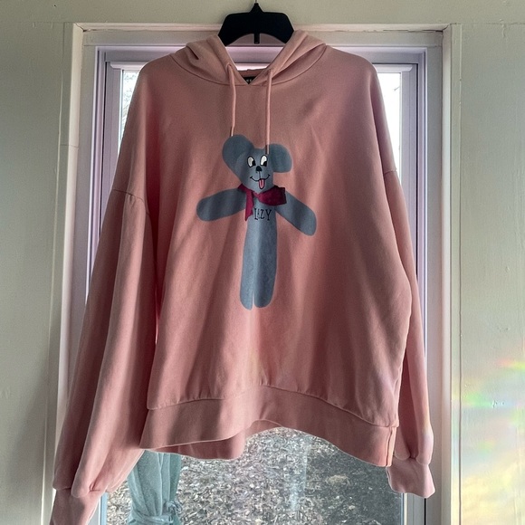 Lazy Oaf Bear Sweatshirt - Picture 2 of 3